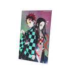 "Demon Slayer: Kimetsu no Yaiba" Foil Acrylic Art Tanjiro & Nezuko (JCS Limited)