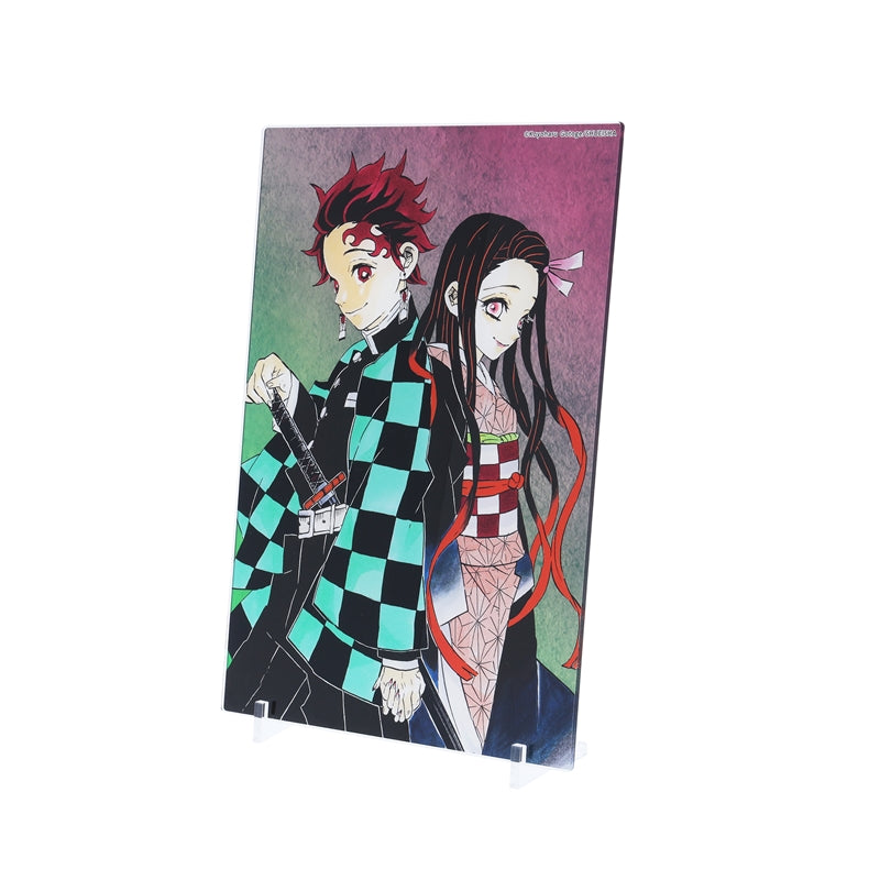 "Demon Slayer: Kimetsu no Yaiba" Foil Acrylic Art Tanjiro & Nezuko (JCS Limited)