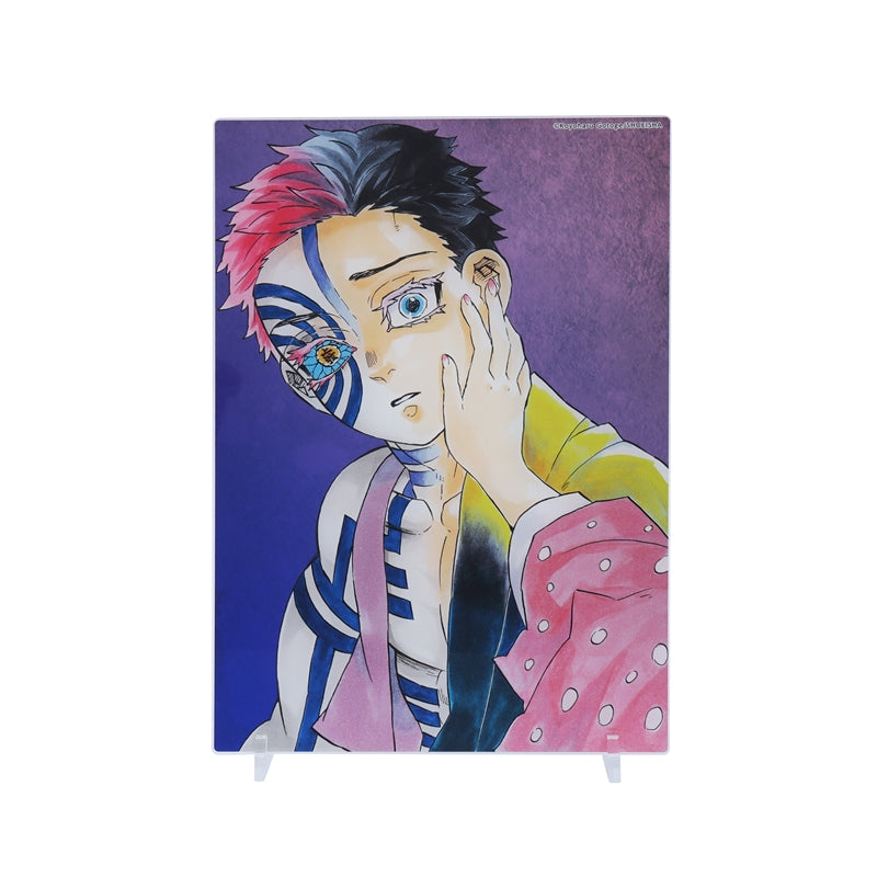 "Demon Slayer: Kimetsu no Yaiba" Foil Acrylic Art Akaza (JCS Limited)