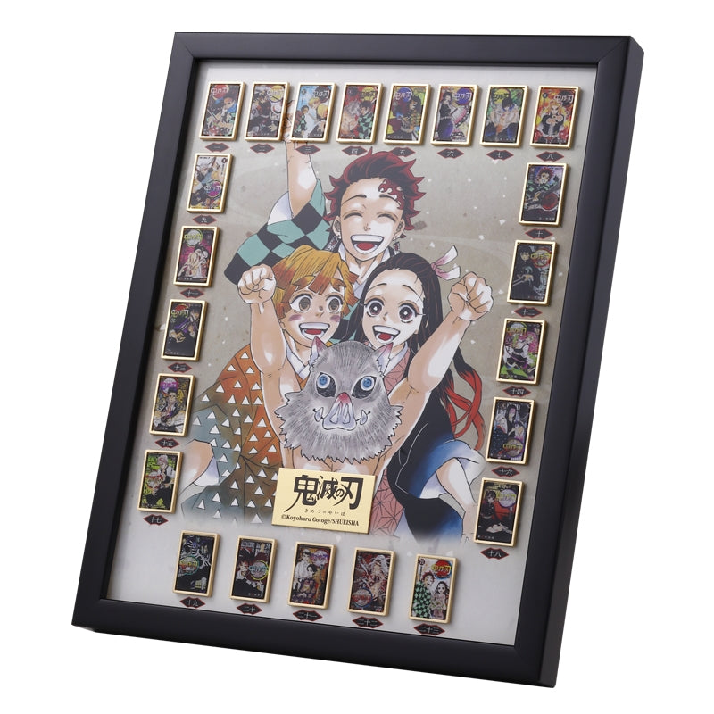 "Demon Slayer: Kimetsu no Yaiba" Complete Pin Set (Framed) (JCS Limited)