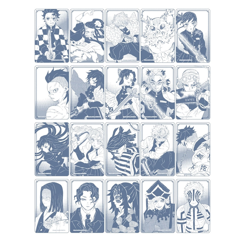 "Demon Slayer: Kimetsu no Yaiba" Foil Card Collection Vol. 1 (20 types in total / 2 types randomly selected)