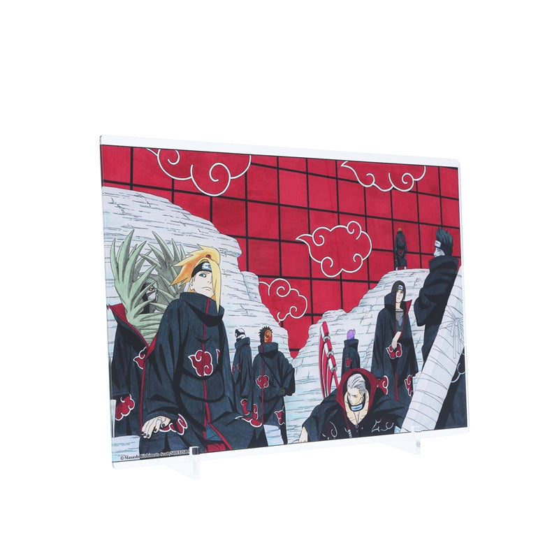 NARUTO Full Color Art Board Foil Acrylic Art Akatsuki (JCS Exclusive)
