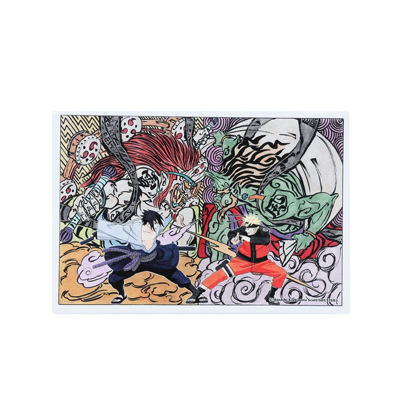 NARUTO Full Color Art Board Uzumaki Naruto & Uchiha Sasuke