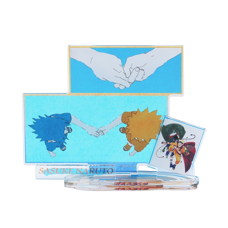 NARUTO Emotional Acrylic Diorama: Naruto Uzumaki & Sasuke Uchiha