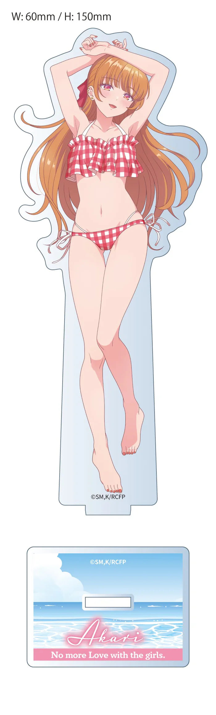 You Can't Be In a Rom-Com with Your Childhood Friends! Original Acrylic Stand Akari Swimsuit Ver.
