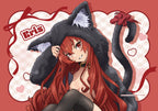Mushoku Tensei: Jobless Reincarnation Original Illustration Blanket Animal Hoodie Ver. (3 types)