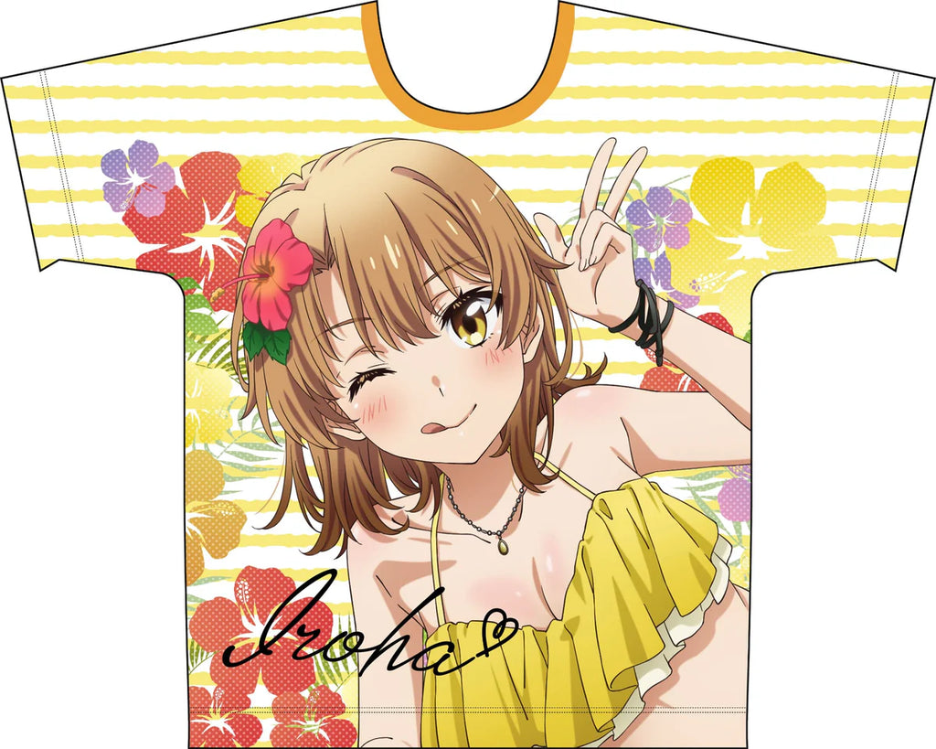 My Teen Romantic Comedy SNAFU Climax Original Illustration Full Graphic T-shirt Swimsuit Ver. (4 types)