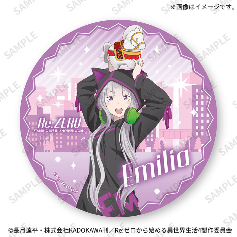 Re:ZERO Starting Life in Another World TOPPA!!! BASE Hologram Big Can Badge (3 types)