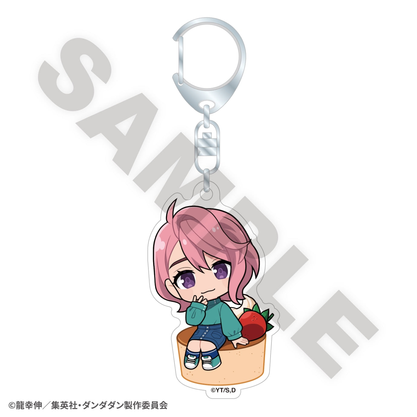 TV anime "Dandadan" x Bull Pulu Collaboration Trading Acrylic Keychain (5 types in total / randomly selected)