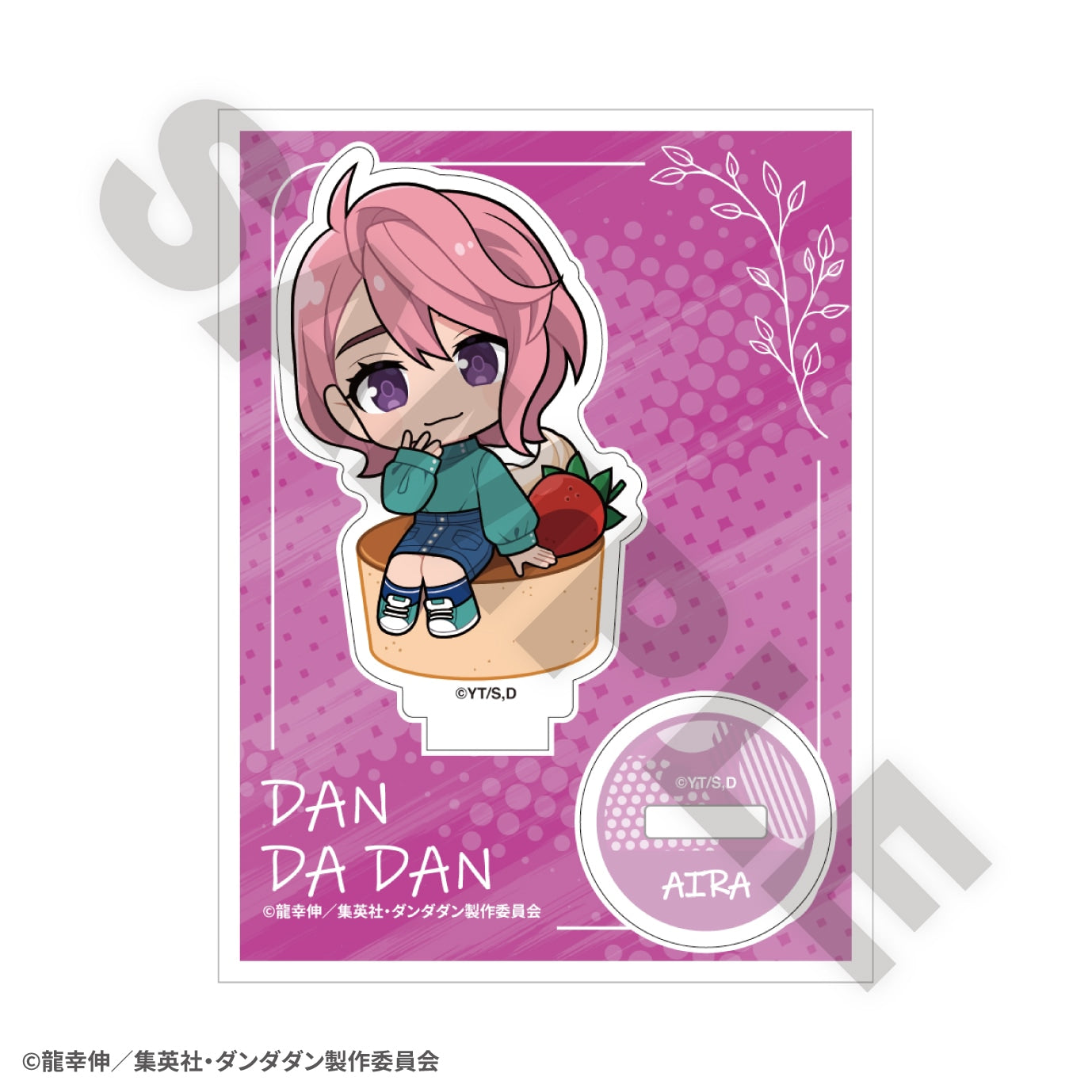 TV anime "Dandadan" x Bull Pulu Collaboration Trading Mini Acrylic Stand (5 types in total / randomly selected)