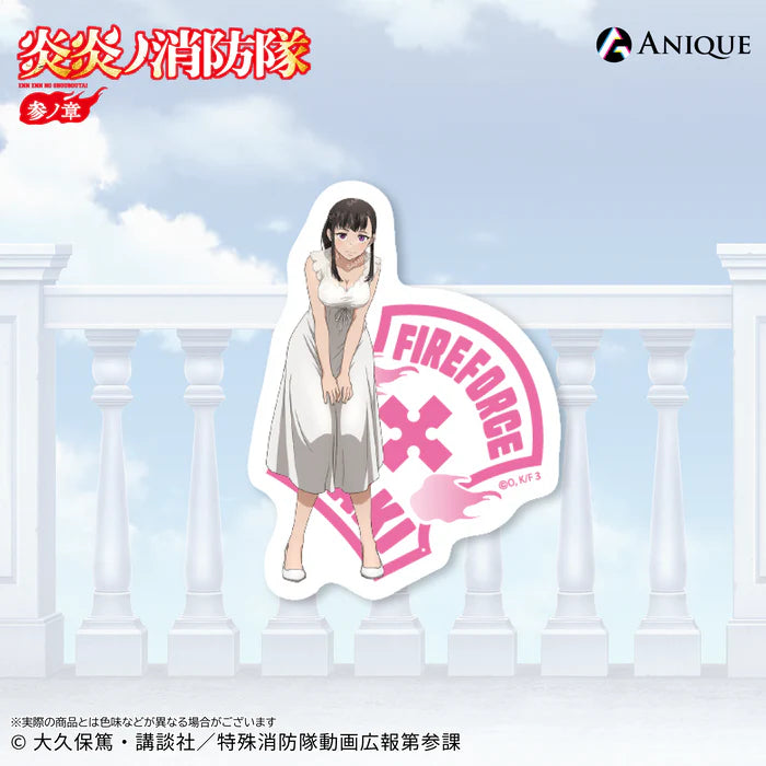 Fire Force Season 3 Newly Drawn Illustration Rooftop Ver. Die-cut Sticker (4 types)