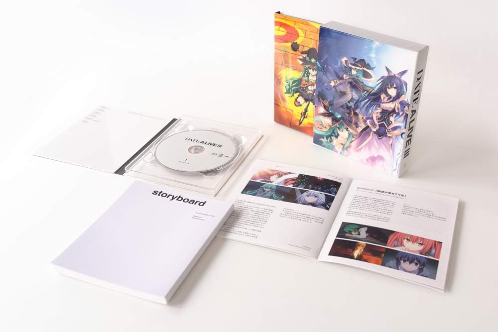 Date A Live III Blu-Ray BOX Volume 1 [Limited Edition with 1/7 scale figure of Tokisaki Kurumi]