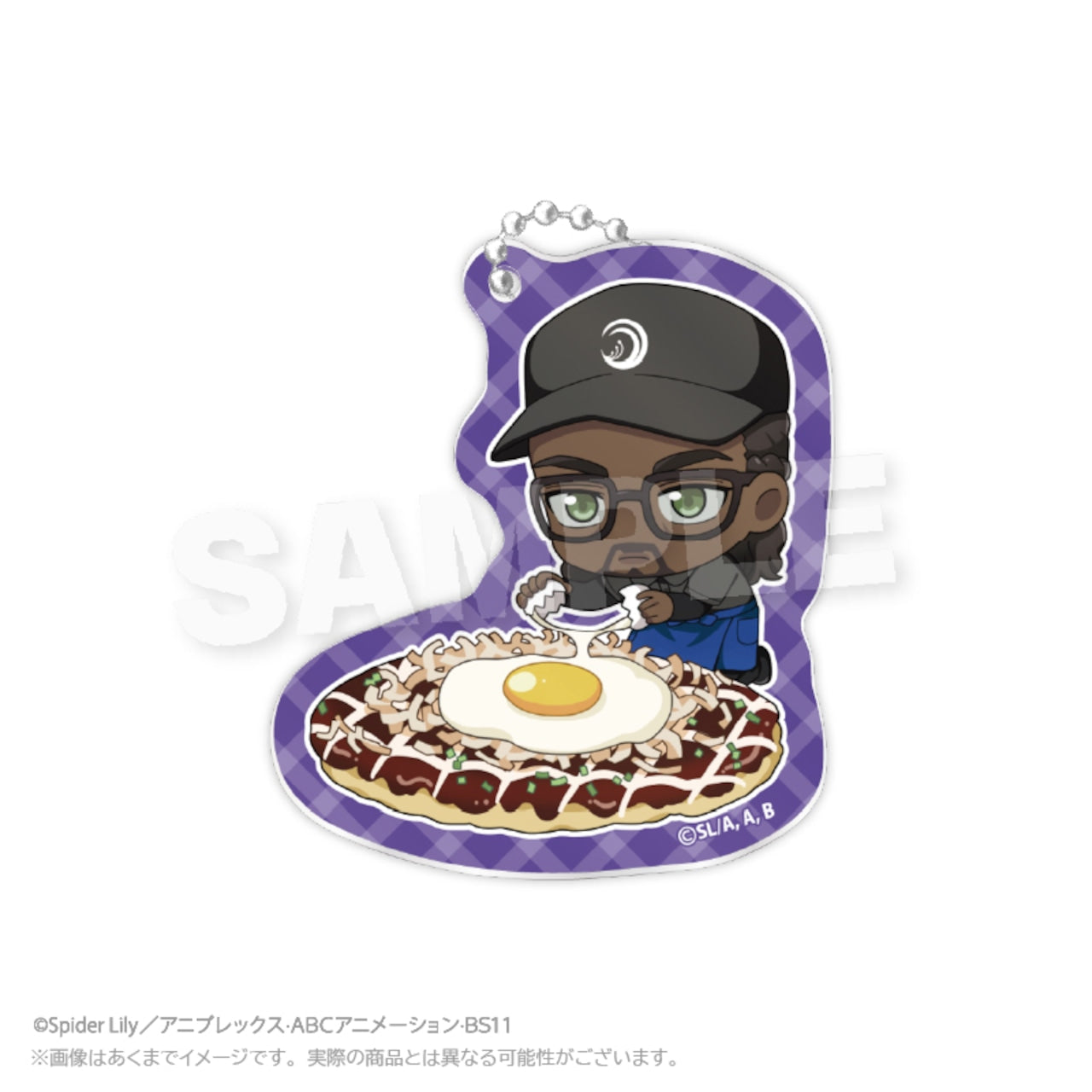"Lycoris Recoil x Okonomiyaki Yukari" Trading Mini Character Keychains (Complete Box)