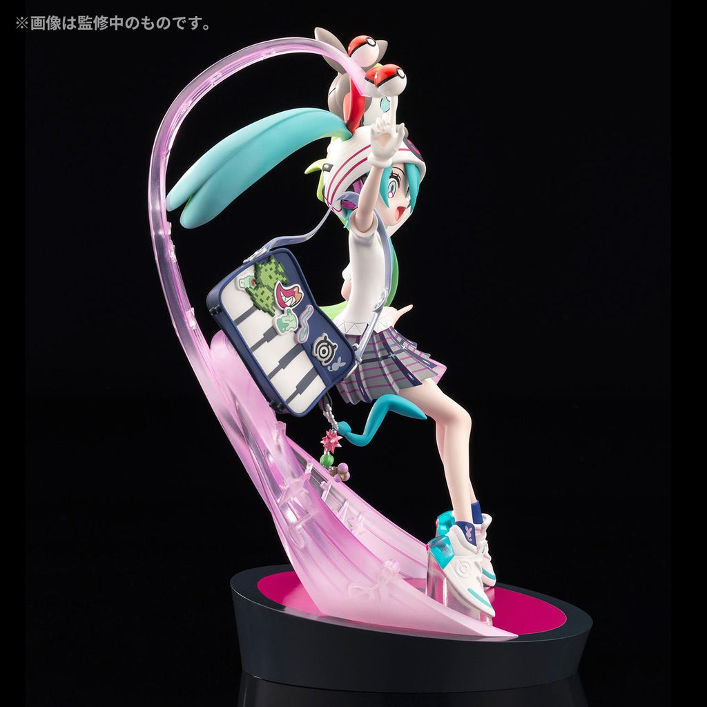 PokéMiku 18 Harmony Stage: Hatsune Miku (Psychic) & Meloetta Figure
