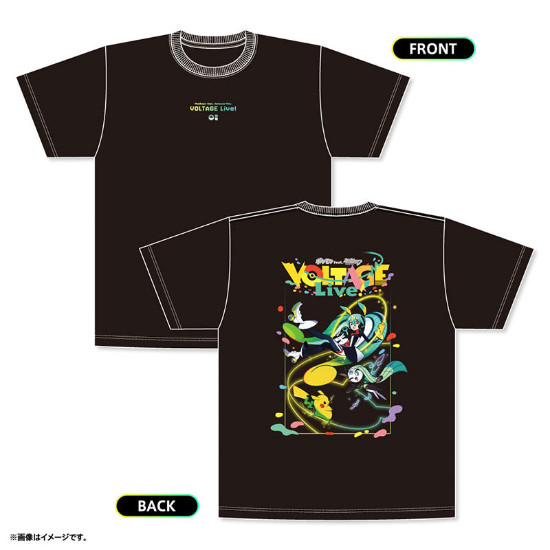 Pokémon feat. Hatsune Miku VOLTAGE Live! Official T-shirt
