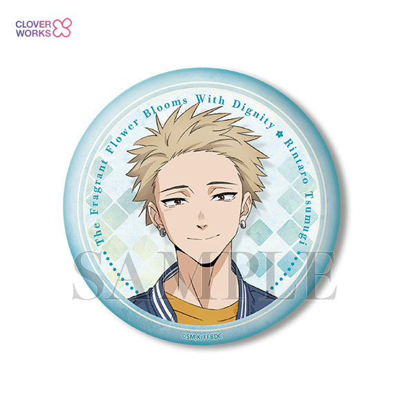 The Fragrant Flower Blooms with Dignity Big Can Badge Set