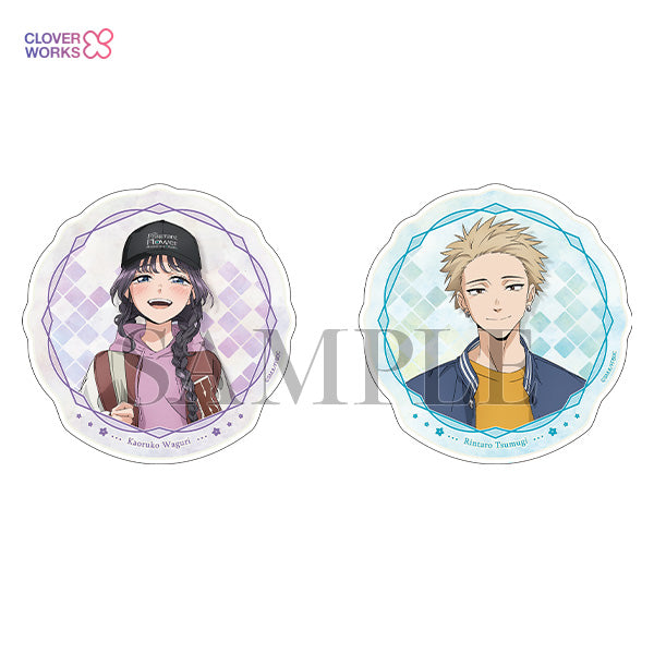 The Fragrant Flower Blooms with Dignity Die-Cut Stickers (2 types)