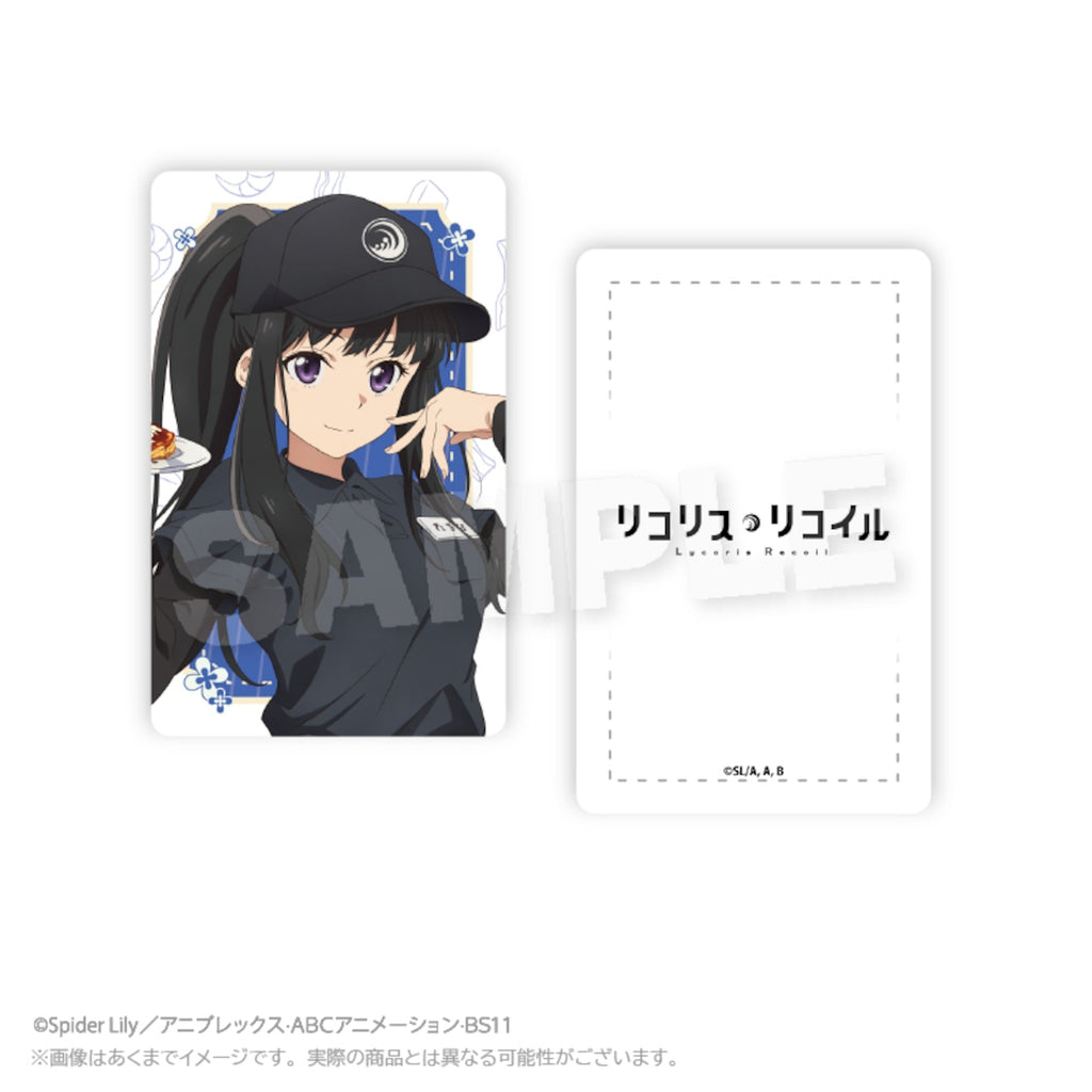 "Lycoris Recoil x Okonomiyaki Yukari" Trading Hologram Cards 5-pack (Blind)