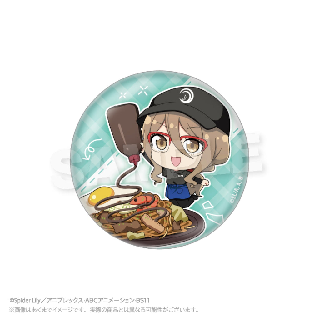 "Lycoris Recoil x Okonomiyaki Yukari" Trading Mini Character Can Badges (Complete Box)