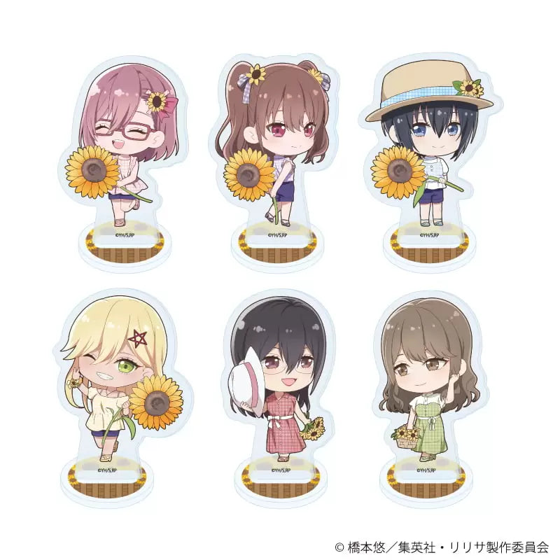 "2.5-Dimensonal Seduction" Acrylic Petit Stand 03/Sunflower Ver. Complete BOX (Mini Character Illustration)