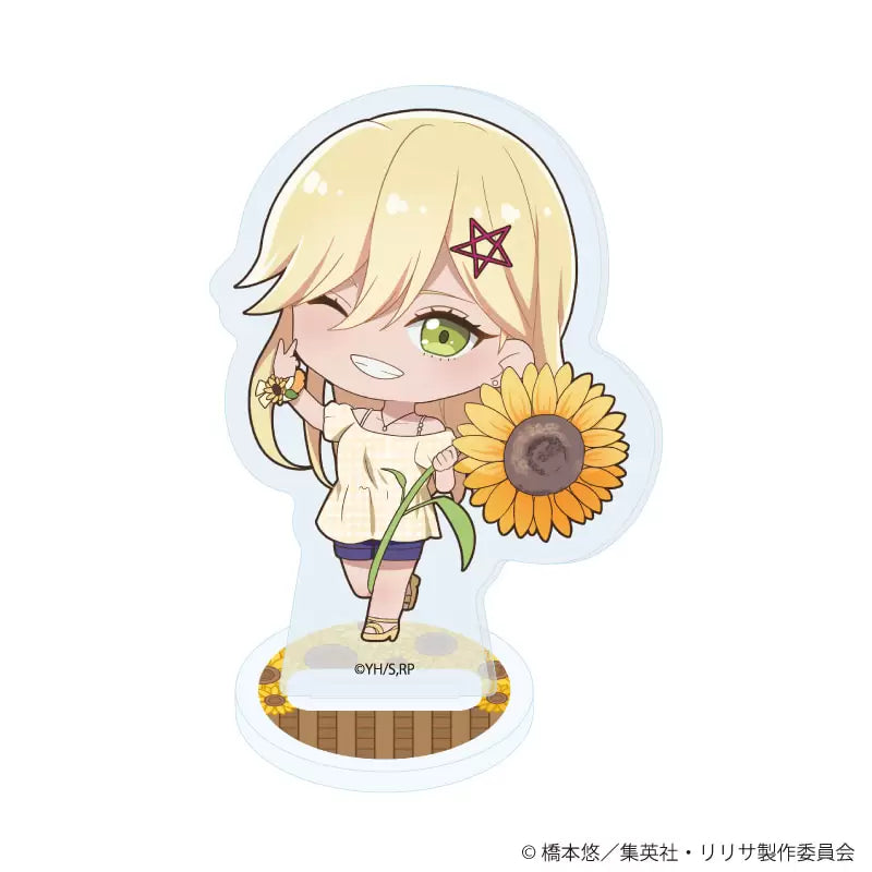 "2.5-Dimensonal Seduction" Acrylic Petit Stand 03/Sunflower Ver. Complete BOX (Mini Character Illustration)