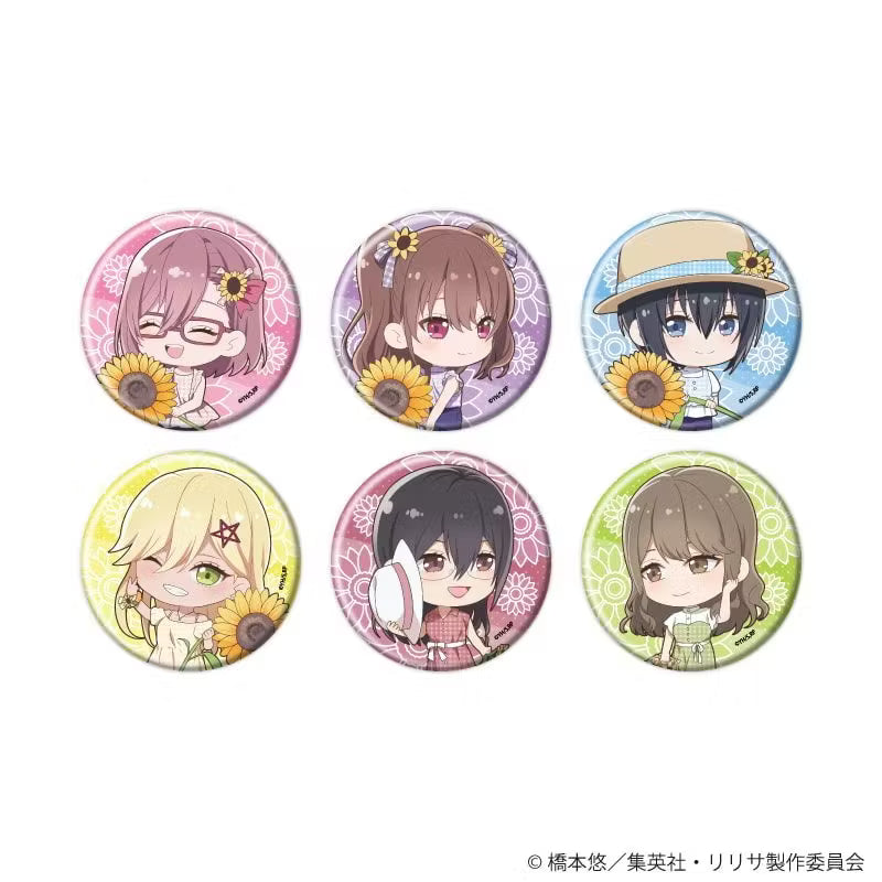 "2.5-Dimensonal Seduction" Can Badge 06/Sunflower Ver. Complete BOX (6 types in total) (Mini Character Illustration)