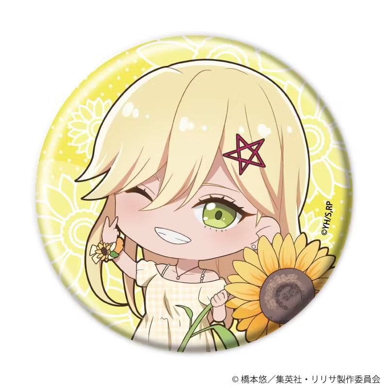 "2.5-Dimensonal Seduction" Can Badge 06/Sunflower Ver. Complete BOX (6 types in total) (Mini Character Illustration)