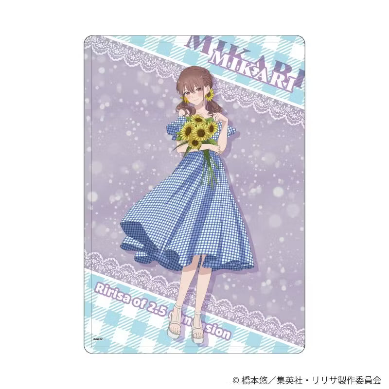 "2.5-Dimensonal Seduction" Character Clear Case Sunflower ver. (Original Illustration)