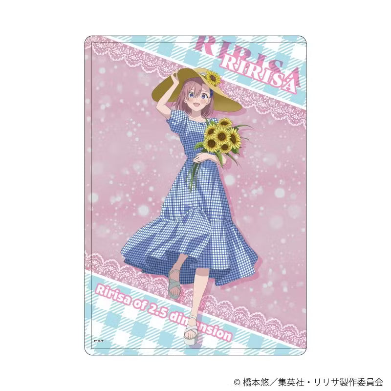"2.5-Dimensonal Seduction" Character Clear Case Sunflower ver. (Original Illustration)
