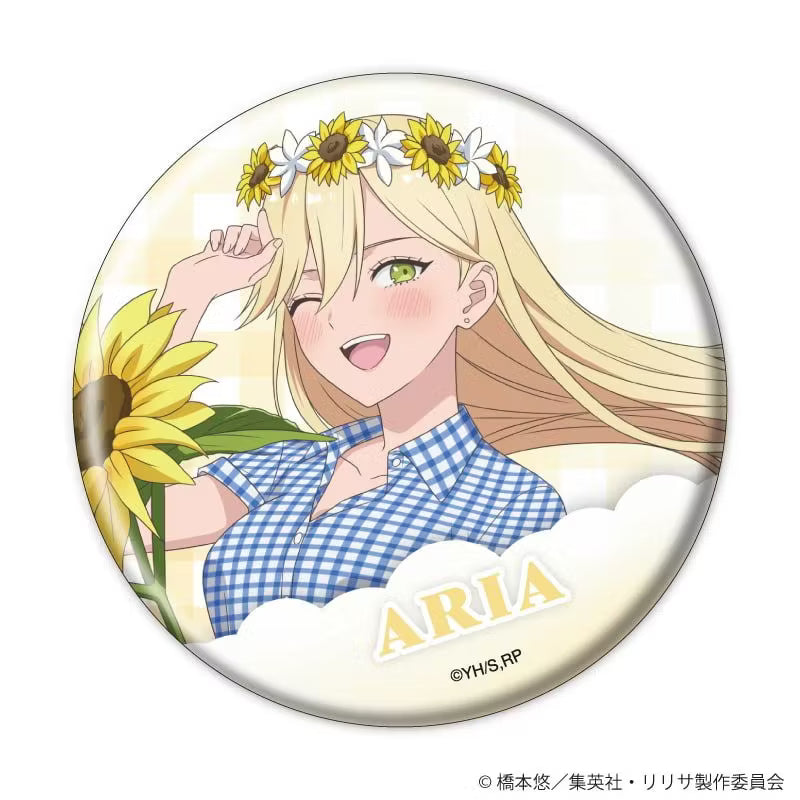 "2.5-Dimensonal Seduction" Can Badge 05/Sunflower Ver. Complete BOX (8 types in total) (Original Illustration)