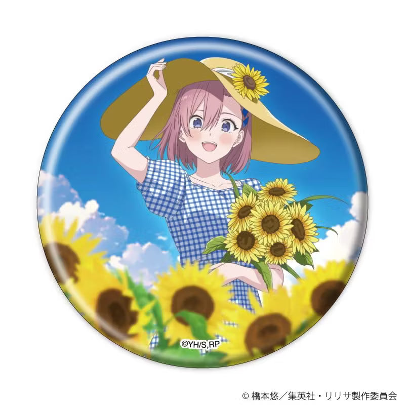 "2.5-Dimensonal Seduction" Can Badge 05/Sunflower Ver. Complete BOX (8 types in total) (Original Illustration)