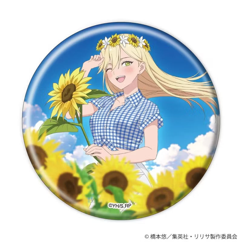 "2.5-Dimensonal Seduction" Can Badge 05/Sunflower Ver. Complete BOX (8 types in total) (Original Illustration)