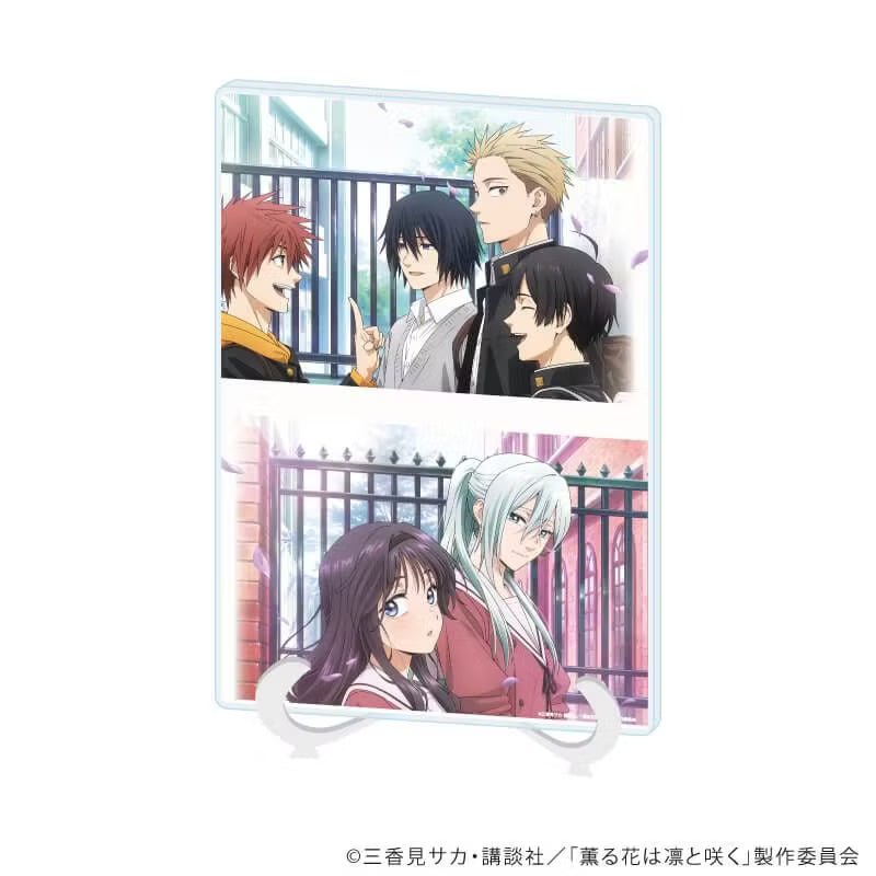 TV anime "The Fragrant Flower Blooms with Dignity" Acrylic Art Board (A5 size) 01/Group Design
