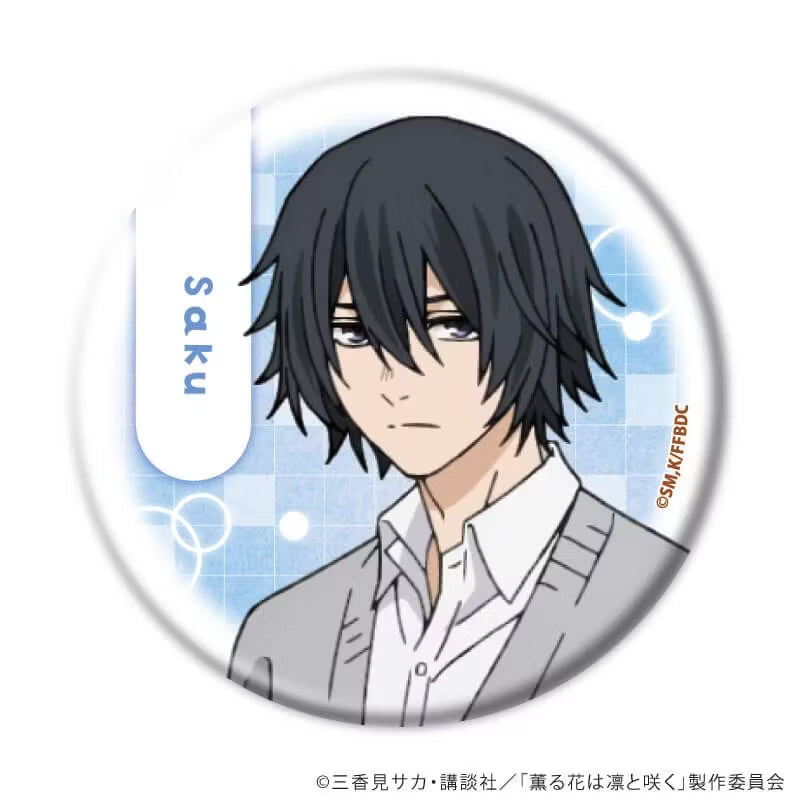 TV anime "The Fragrant Flower Blooms with Dignity" Can Badge 01/Blind (6 types / 1 randomly selected)