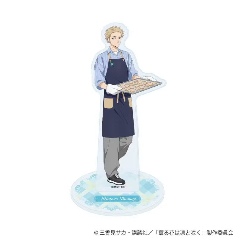 "The Fragrant Flower Blooms with Dignity" Acrylic Stand (Original Illustration)