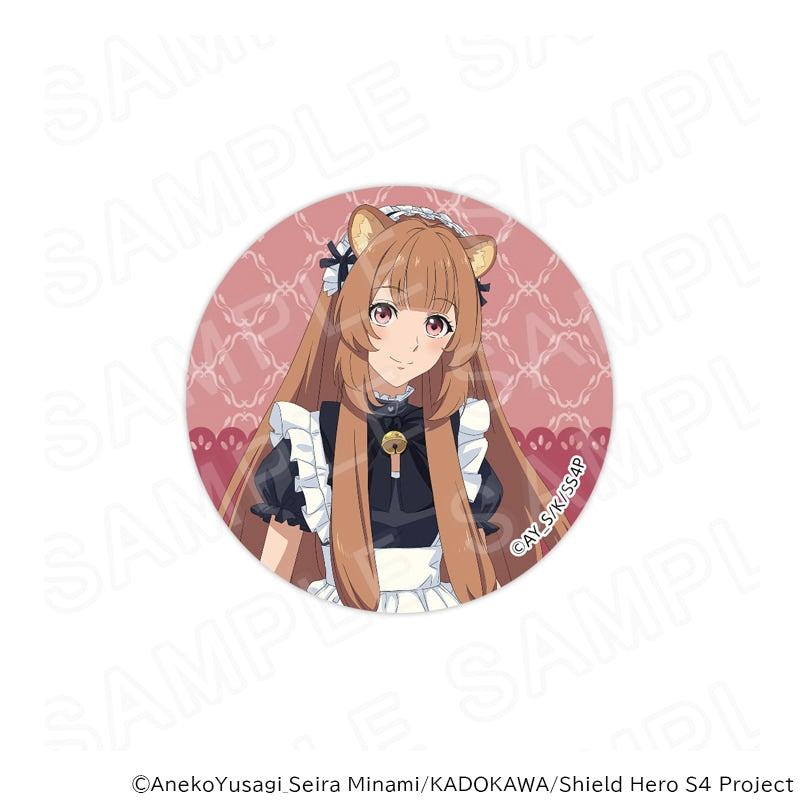 TV Anime "The Rising of the Shield Hero Season 4" Original Can Badge Cafe-Style Maid Butler Ver. (Blind Item) (8 types)