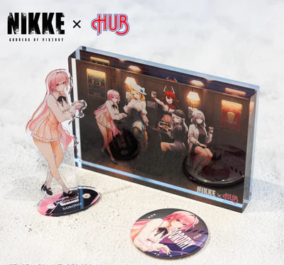 Goddess of Victory: Nikke x British Pub HUB Trading Metallic Badges (10 types - Blind)
