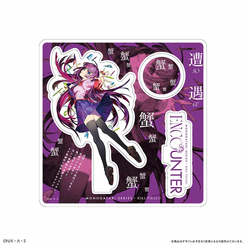 Monogatari Series x Mika Pikazo ENCOUNTER  Acrylic stand