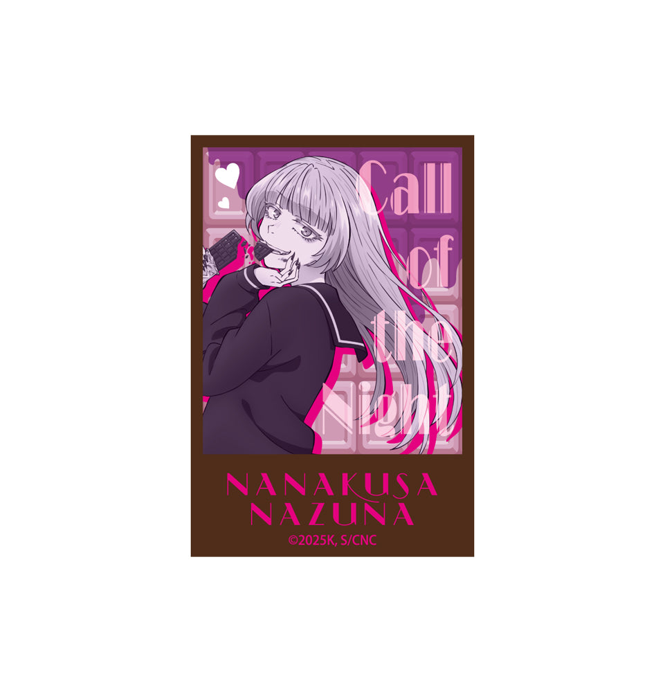 Call of the Night Season 2 Die-cut Sticker Nazuna Nanakusa Valentine's Day Ver.
