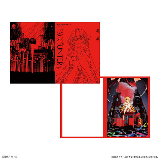 Monogatari Series x Mika Pikazo ENCOUNTER Autographed Colored Paper
