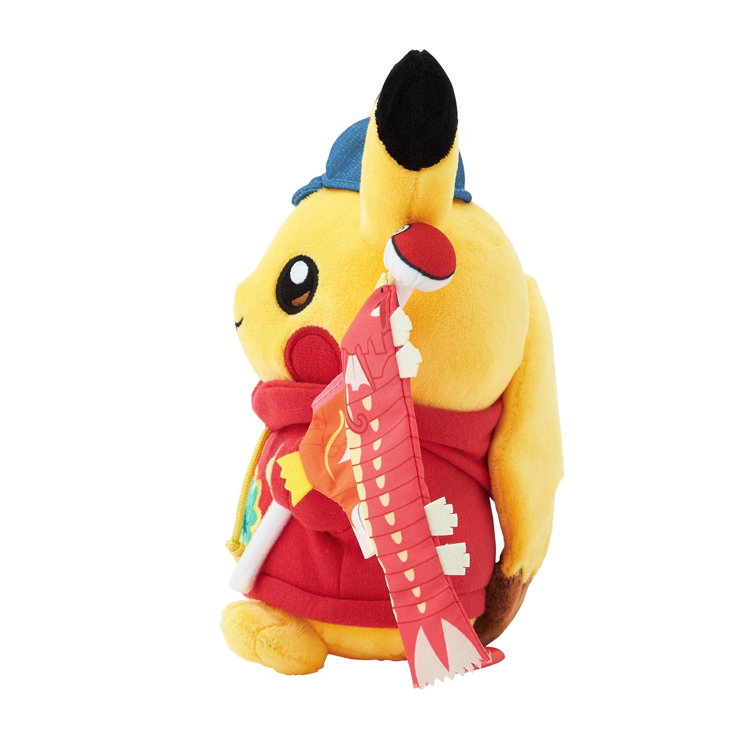 Pokémon Center Hiroshima R Plush Pikachu and Pokemon Flag