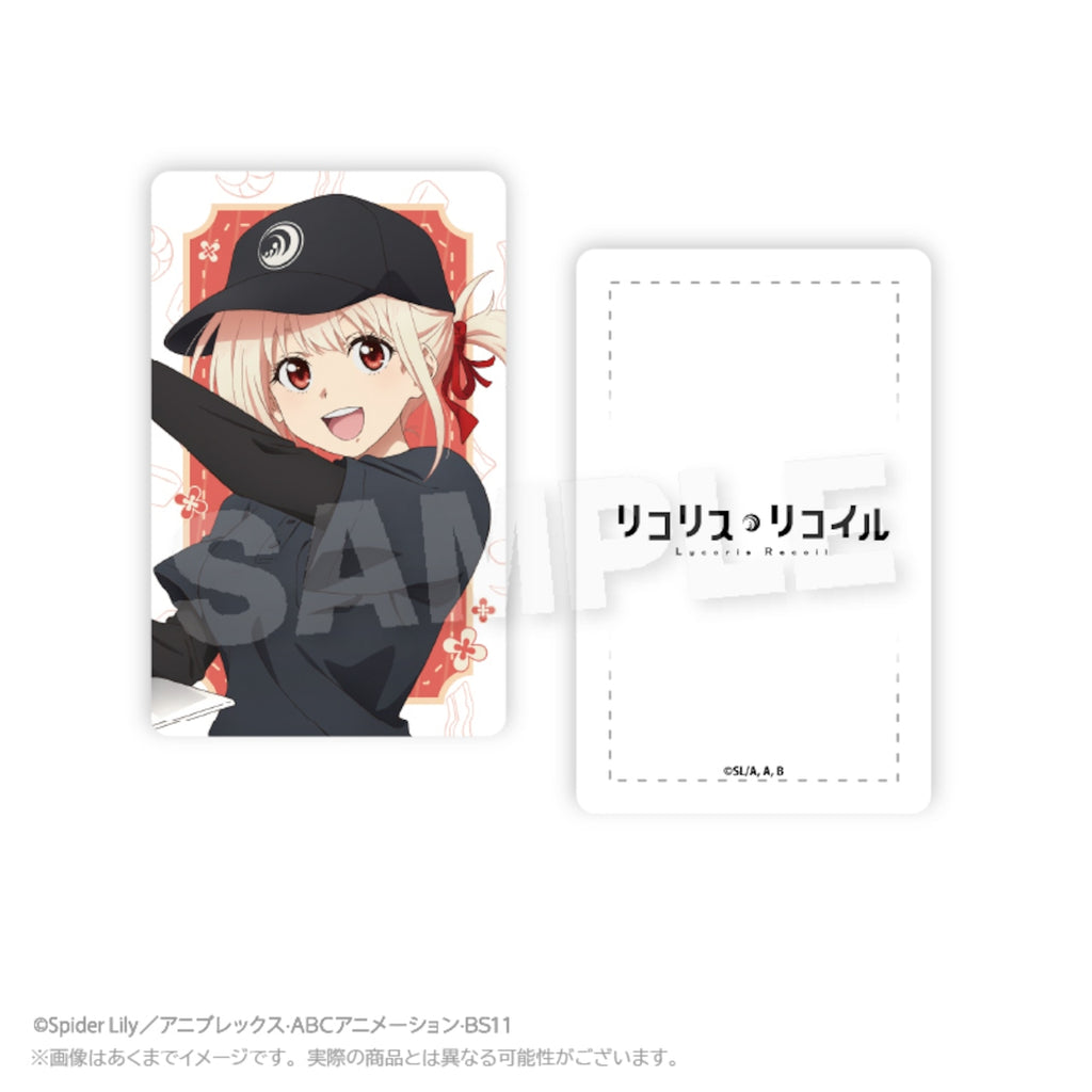 "Lycoris Recoil x Okonomiyaki Yukari" Trading Hologram Cards 5-pack (Blind)