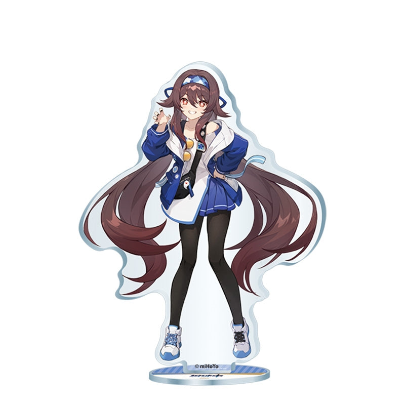Genshin Impact Acrylic & Can Badge Set (Hu Tao) [Lawson, @Loppi, and HMV exclusive]