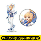 Genshin Impact Acrylic Stand & Can Badge Set  (Yoimiya) [Lawson, @Loppi, and HMV exclusive]