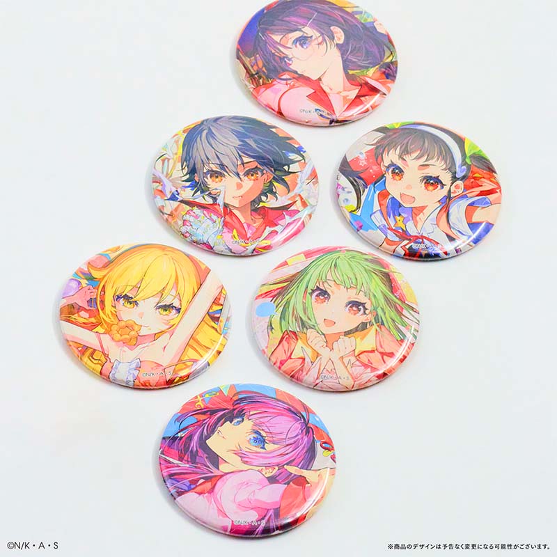 Monogatari Series x Mika Pikazo ENCOUNTER Trading Badge