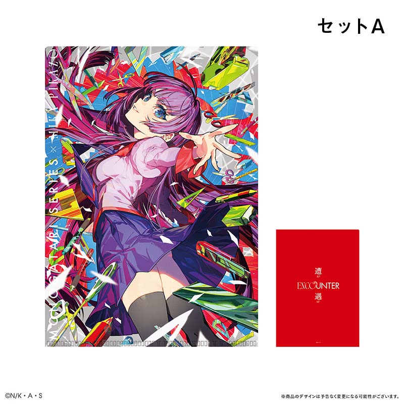 Monogatari Series x Mika Pikazo ENCOUNTER Clear File Set