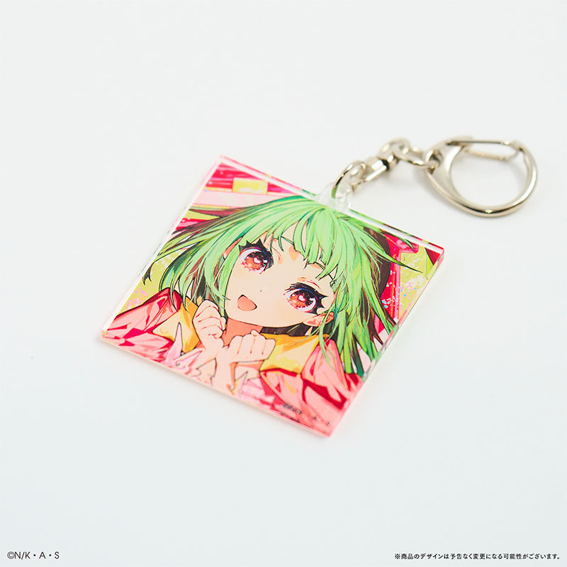 Monogatari Series x Mika Pikazo ENCOUNTER Trading acrylic keychains