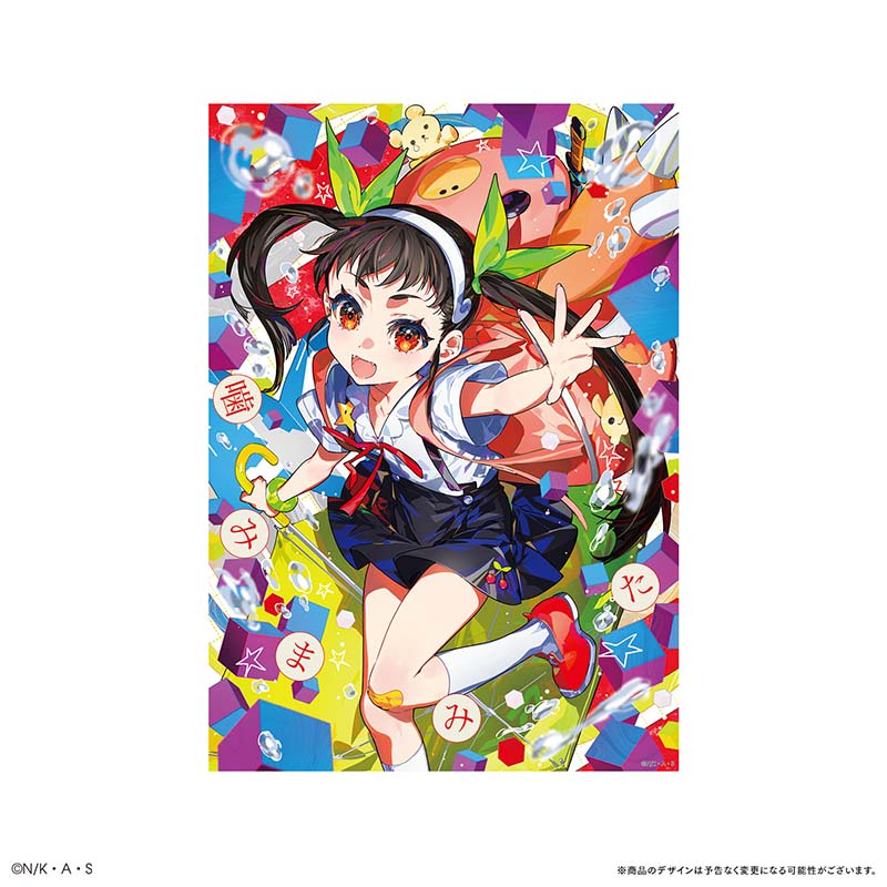Monogatari Series x Mika Pikazo ENCOUNTER Reproduction Original Acrylic Art B4 (autographed by Mika Pikazo)