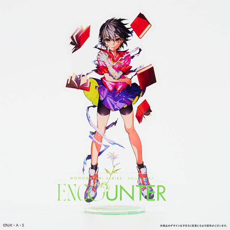 Monogatari Series x Mika Pikazo ENCOUNTER  Acrylic stand