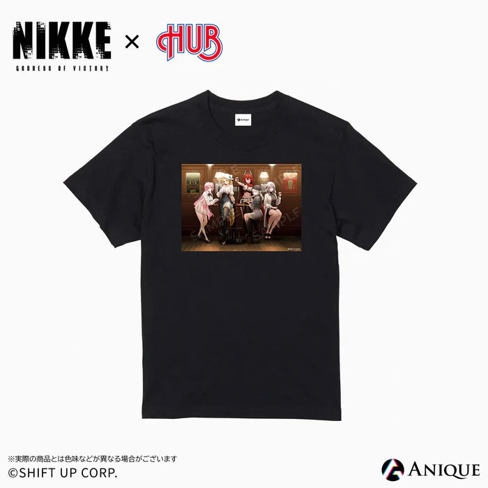 Goddess of Victory: Nikke x British Pub HUB T-shirt